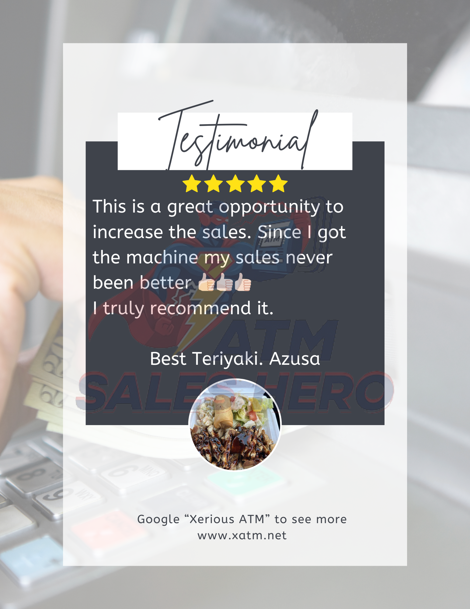 Single Testimonial Flyer