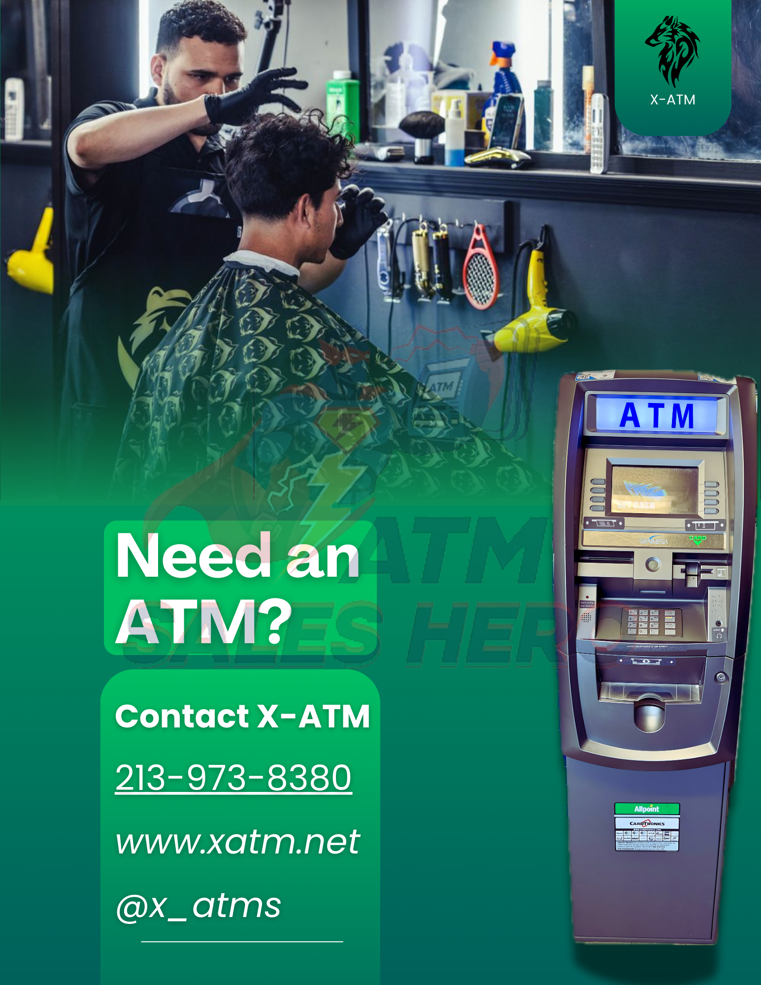 Barbers Need an ATM Flyer
