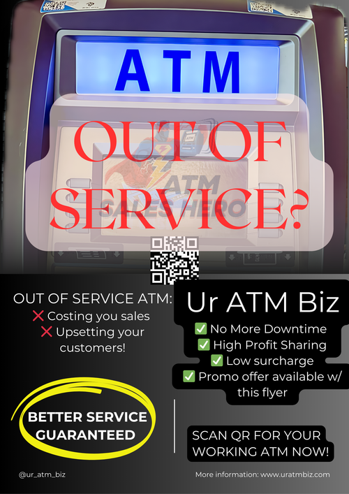 ATM Out of Service - Flyer