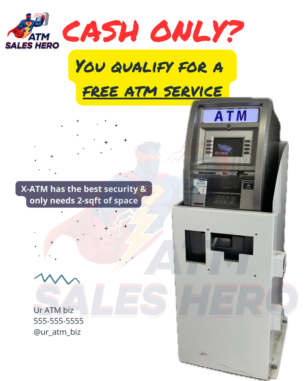 You Qualify for an ATM— Flyer