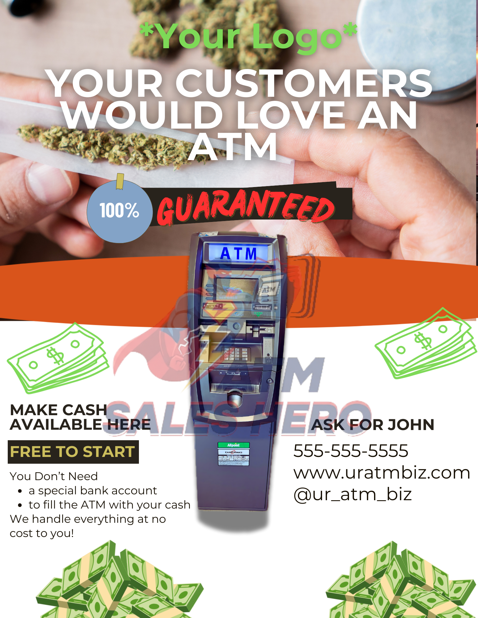 Dispensary Customers Love an ATM— Flyer