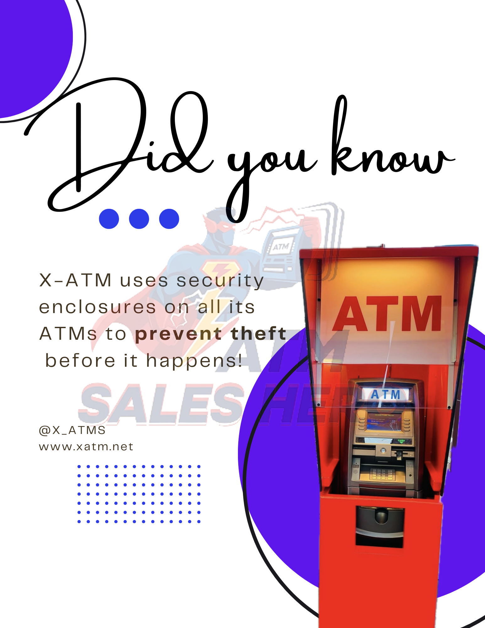 Did You Know? ATM Security Flyer
