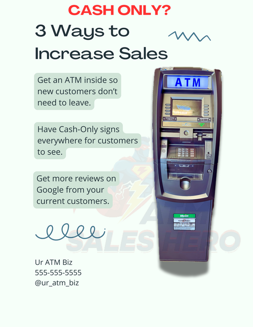 3 Ways to Increase Sales— Flyer