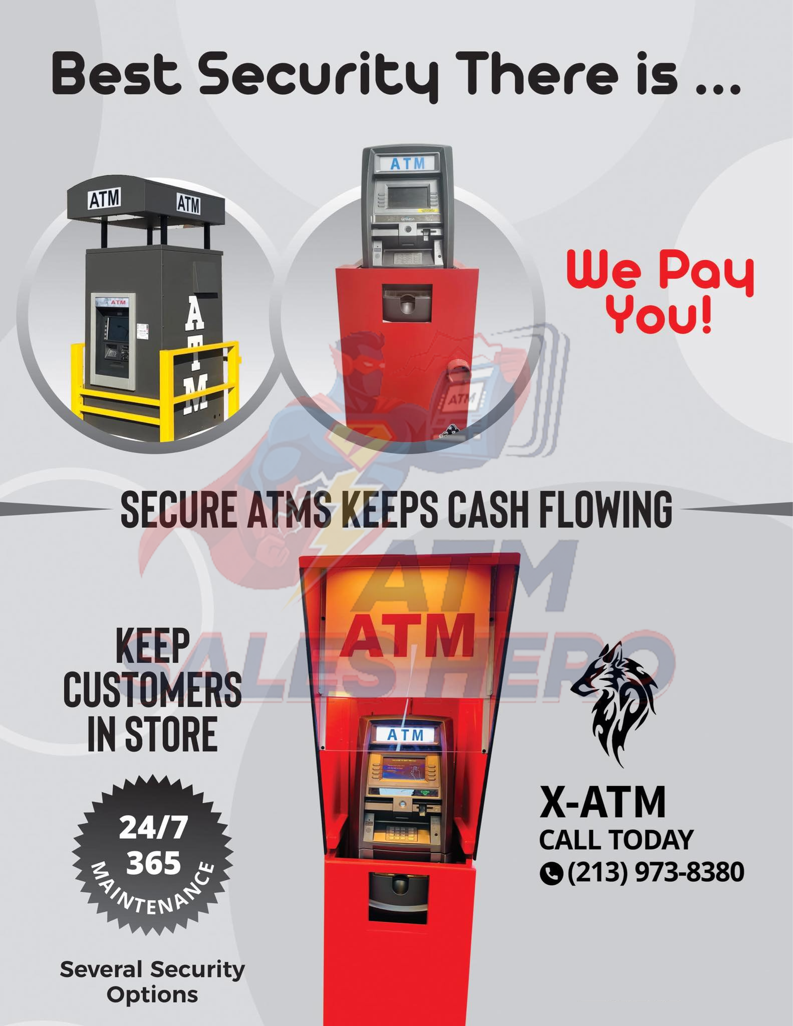 Best Security In The Game Flyer