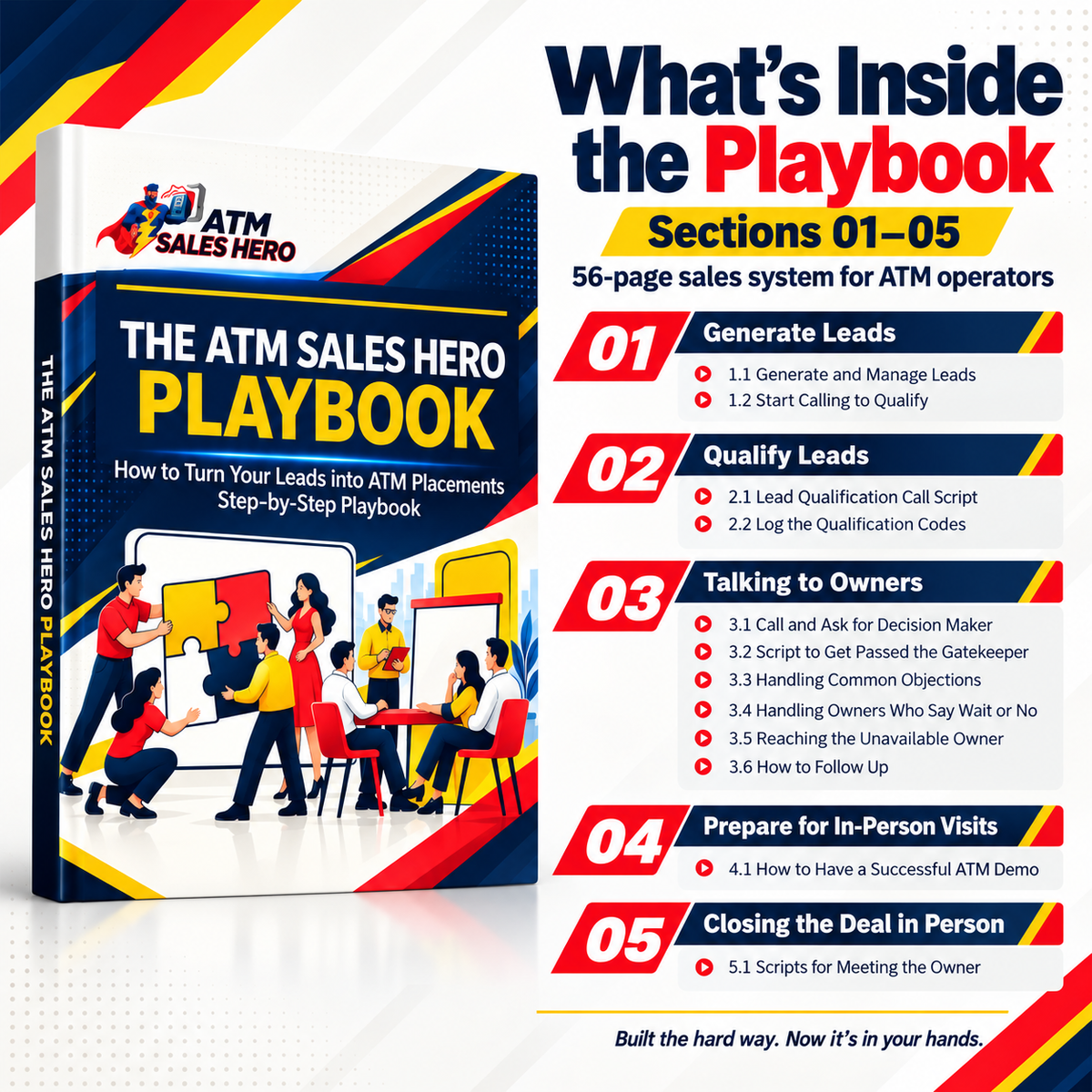 The ATM Sales Hero Playbook
